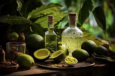 Premium AI Image | Cachaca production process food photography