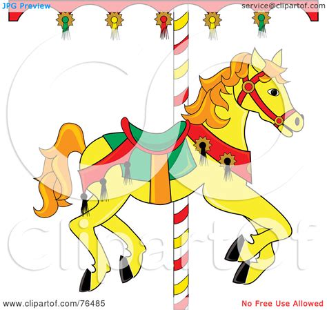 Carousel horse clipart - Clipground