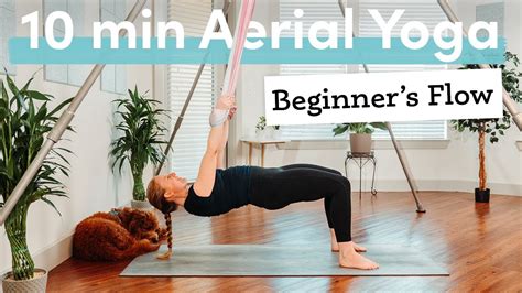 10 aerial yoga poses for beginners