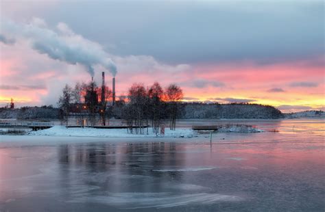 Sunset on the Lake in Finland image - Free stock photo - Public Domain photo - CC0 Images