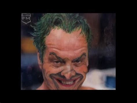 Makeup The Joker (Jack Nicholson) 'Batman' Behind The Scenes | Joker ...