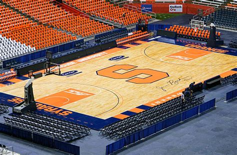 Syracuse Orange Unveil New Basketball Court Design – SportsLogos.Net News