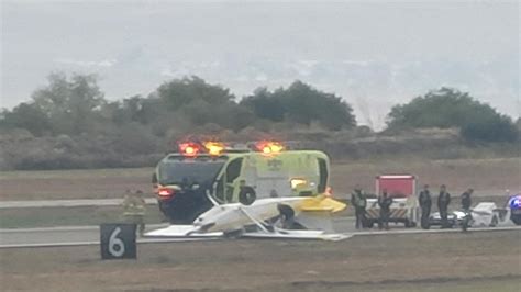 Plane crashes at Provo Airport; no injuries