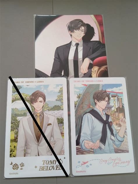 [WTS] Tears of Themis Artem Wing card set, Hobbies & Toys, Toys & Games on Carousell