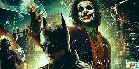 The Batman Fan Art Adds Joaquin Phoenix's Joker to Robert Pattinson's DC Universe