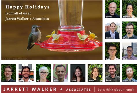 Holiday Card, with Controversial Hummingbird — Human Transit