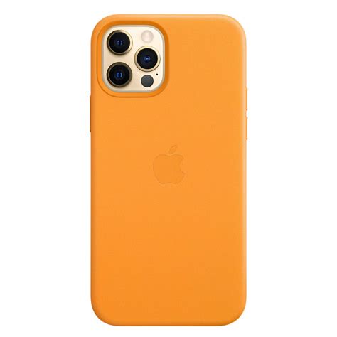 iPhone 12 | 12 Pro Leather Case with MagSafe - California Poppy