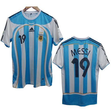 Messi Argentina 2006-07 Half sleeve Home Jersey - Cyberried Store