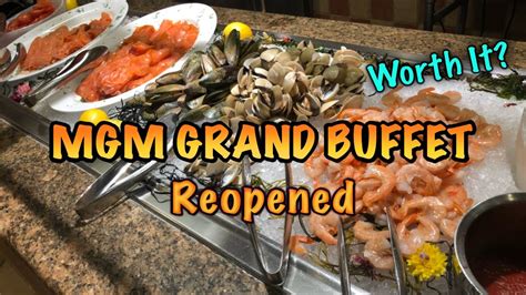 MGM Grand Buffet Las Vegas Reopened Worth It? - YouTube