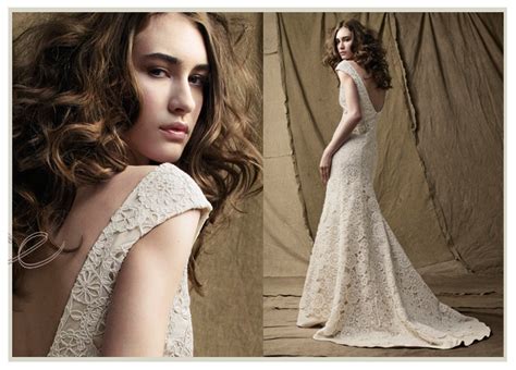 White Crochet Wedding Dress For Summer's Day