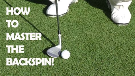 Golf: How To Get Backspin - Golf Armies