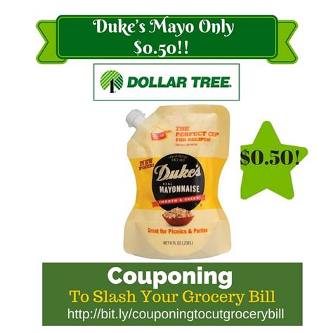 Dollar Tree Coupon Matchup: Duke’s Mayo Only $0.50