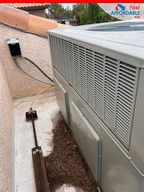 5 Ton Gas 14 SEER Rheem Package Unit - Las Vegas AC Repair - Home Air ...