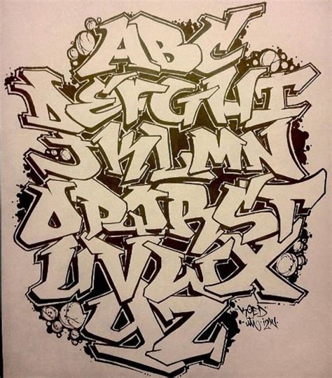 Graffiti Alphabet Letters 3d Graffiti Alphabet : Gallery Sketch ...