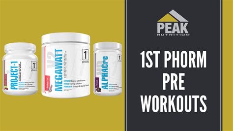 1st Phorm Exclusive Retailer - Peak Nutrition | Arizona's Discount Supplement Store