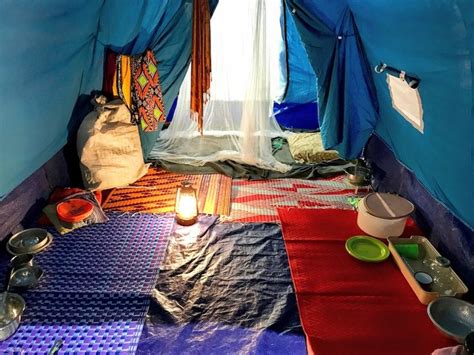 Inside a refugee tent on display at Refuge Canada exhibit | Refugee ...