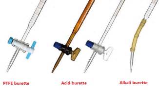 Glass Buret, Base Burette