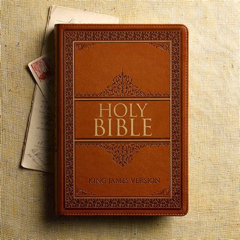 KJV Large Print Indexed Bible Tan – Celebrate Faith