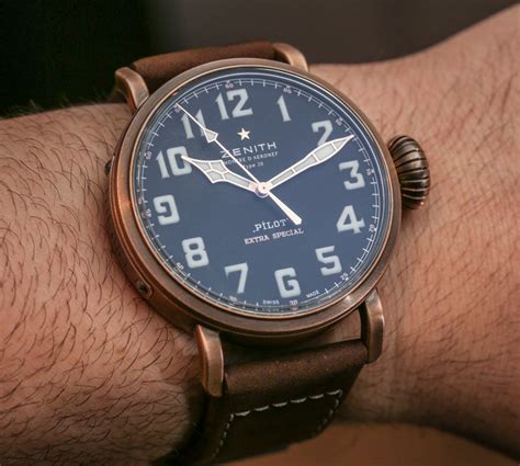 Zenith Pilot Type 20 Extra Special Bronze Watch Hands-On | aBlogtoWatch