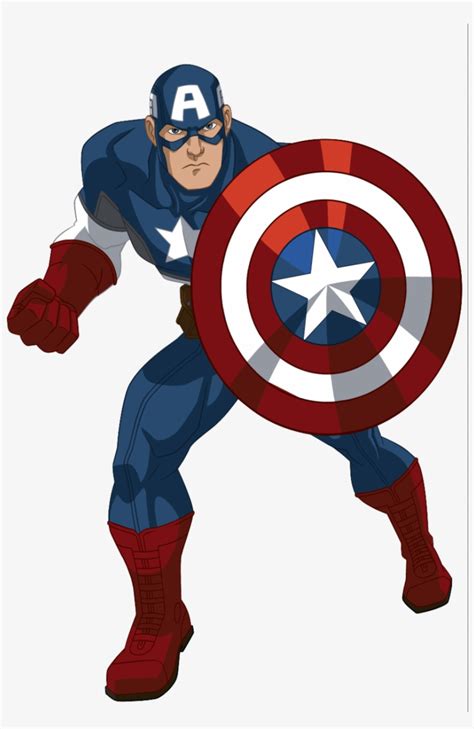 Captain America Cartoon - Captain America Avengers Assemble Cartoon - 884x1280 PNG Download - PNGkit