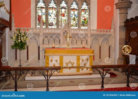 Altar at Holy Trinity Parish Church Editorial Stock Photo - Image of church, trinity: 107456203