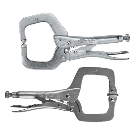 Shop IRWIN VISE-GRIP Original 11-in Locking C-clamp Pliers & Vise grip Original 6-in Welding C ...