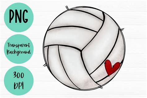 Volleyball transparent background PNG