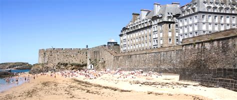 St Malo beaches in France beach information