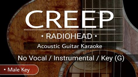 Radiohead - Creep ( Acoustic Karaoke ) - YouTube