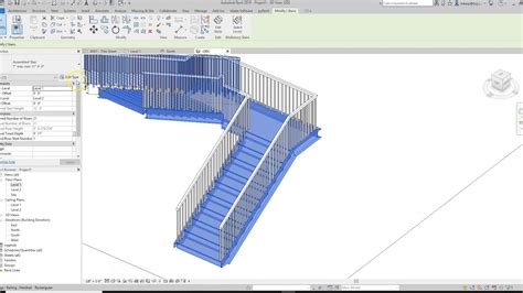 Revit Stairs and Railings - YouTube