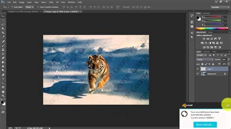 How To Create A Watermark Pattern Using Photoshop CC - YouTube