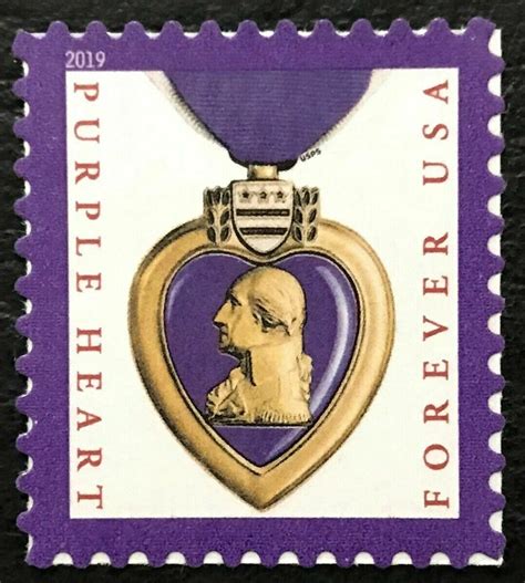 200 USPS Forever Stamps Purple Heart Medal 2019 STAMPS 10 | Etsy