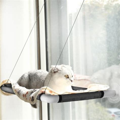 Cat Window Perch Cat Hammock Window Seat Window Mounted Cat Bed Hanging ...