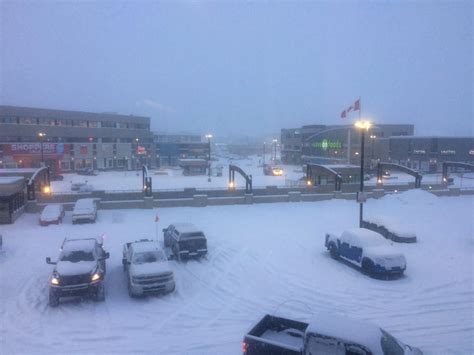 This year sees heavy snowfall in Fort McMurray | 100.5 CRUZ FM