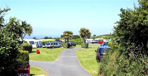 Camping in St Ives, Cornwall, UK