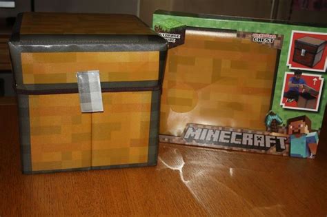 Minecraft Storage Chest Toy - WoodWorking Projects & Plans