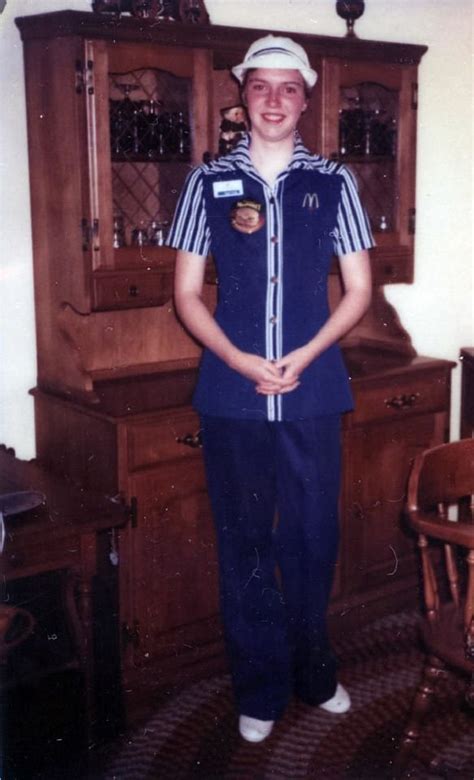 Yep, I wore this exact uniform!! McDonalds Uniform with cap 1980s ...