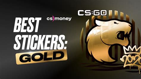 Seven best gold stickers in Counter-Strike