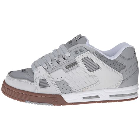 Globe Sabre Skateboard Shoes - Grey/White/Gum – SkateAmerica