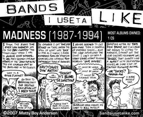 Madness | Bands I Useta Like