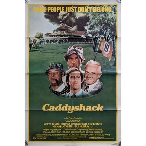 Caddyshack 1980 Original One Sheet Movie Poster