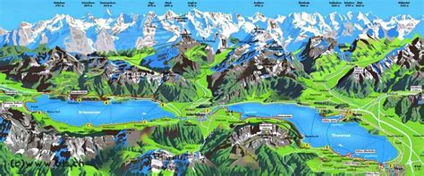 Lake Brienz Map - GLOBAL GREY NOMADS