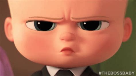 Serious GIF - TheBossBaby Serious - Discover & Share GIFs