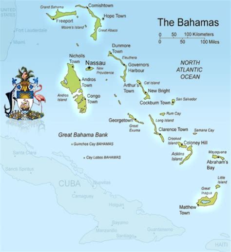 Map/Political - The Bahamas