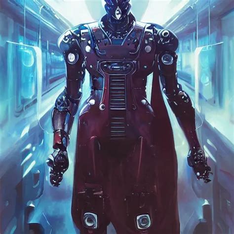 robot villain from the future by raymond swanland, | Stable Diffusion | OpenArt