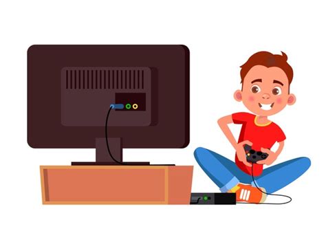 7,397 Cartoon Boys Playing Computer Game Royalty-Free Photos and Stock ...