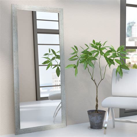 Rectangle+Silver+Framed+Wall+Mirror - D.Signers