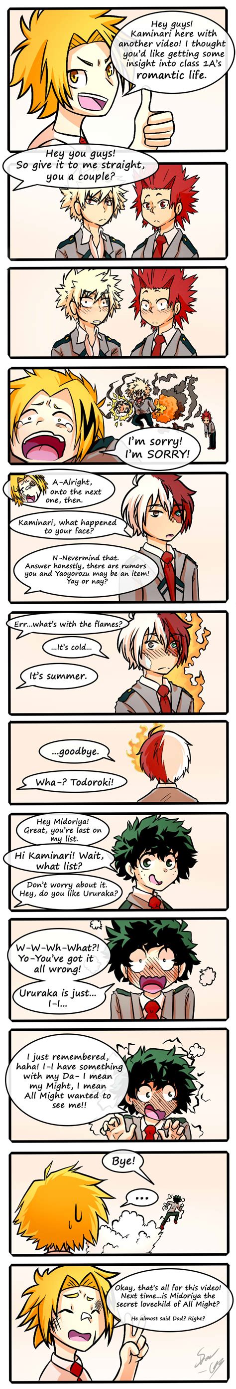 MHA Comic: Romance by RiverSpirit456 on DeviantArt