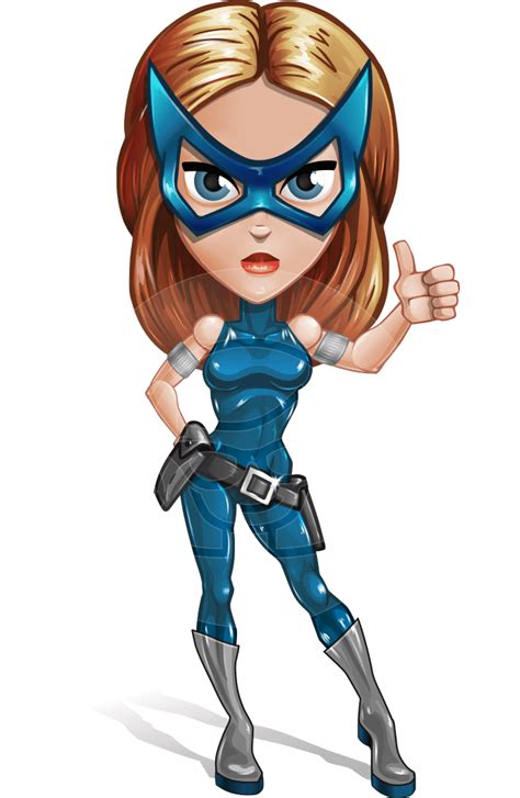 Female Superhero Cartoon Characters