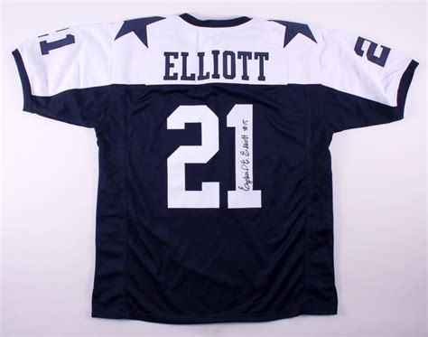 Ezekiel Elliott Signed Cowboys Jersey (JSA COA) | Pristine Auction